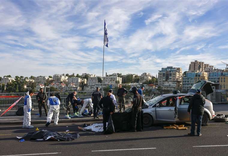 El atentado terrorista ocurrió en la entrada de Jerusalén / Foto: AFP