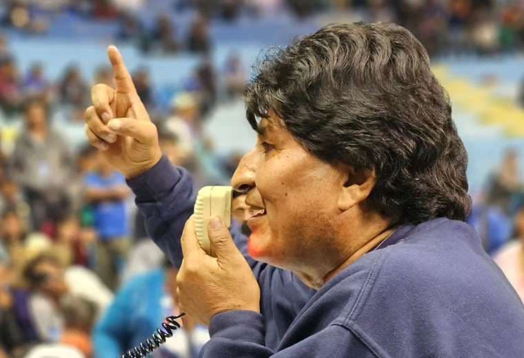 El expresidente Evo Morales. Foto de archivo: @evoespueblo 