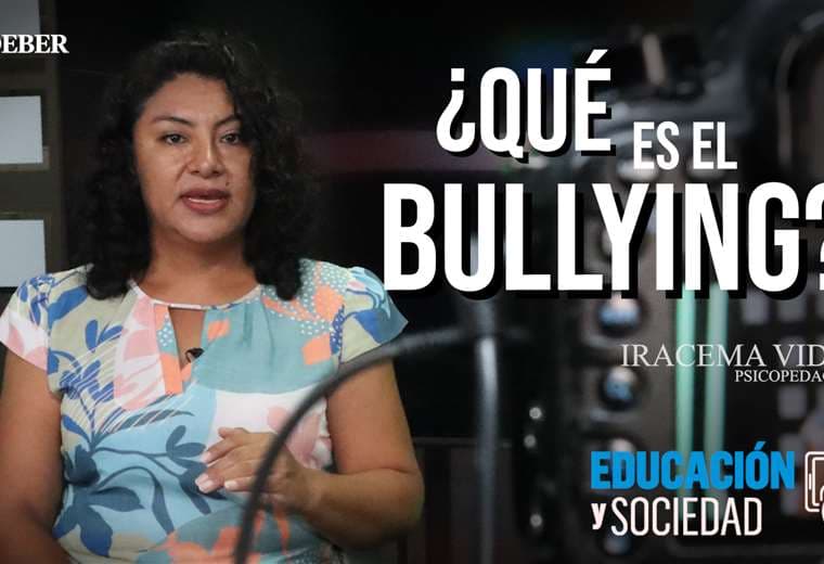 Iracema Videz analiza la realidad escolar en torno al bullying
