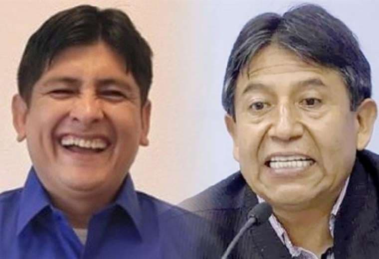 Rolando Cuéllar al lado de Choquehuanca: “No nos temblará la mano para procesar a Evo Morales”