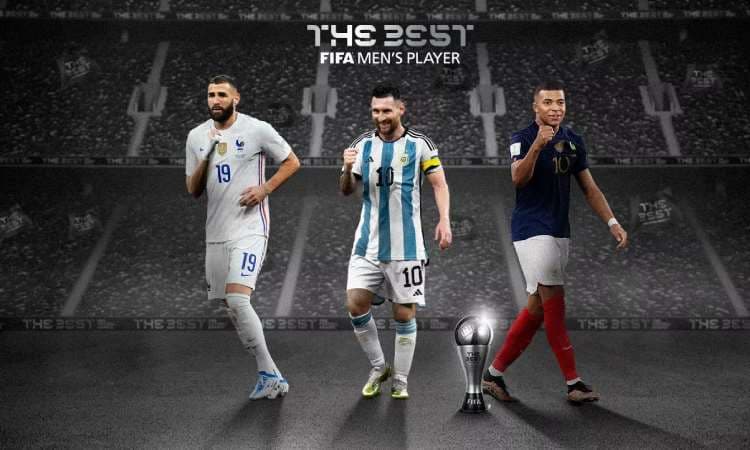 Benzema, Messi y Mbappé, nominados al premio The Best