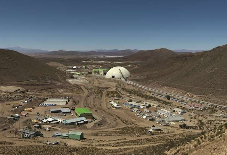 Vista de parte de la mina San Cristóbal. Foto: MSC
