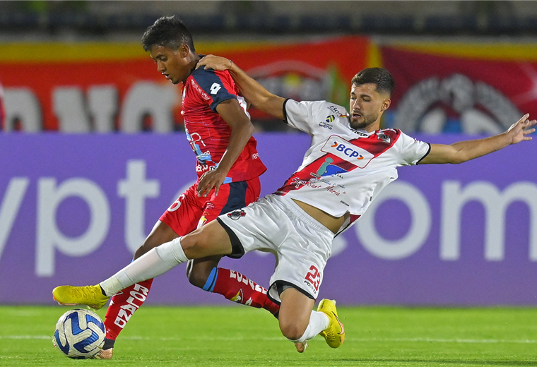 El partido entre El Nacional y Nacional Potosí se juega en Quito. Foto. AFP