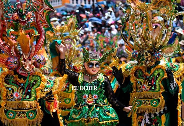 Gobierno calcula que unos 280.000 turistas llegaron al Carnaval de Oruro y generaron Bs 140 millones