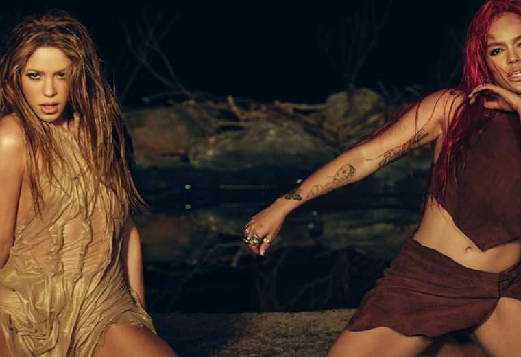 Karol G y Shakira graban juntas por primera vez