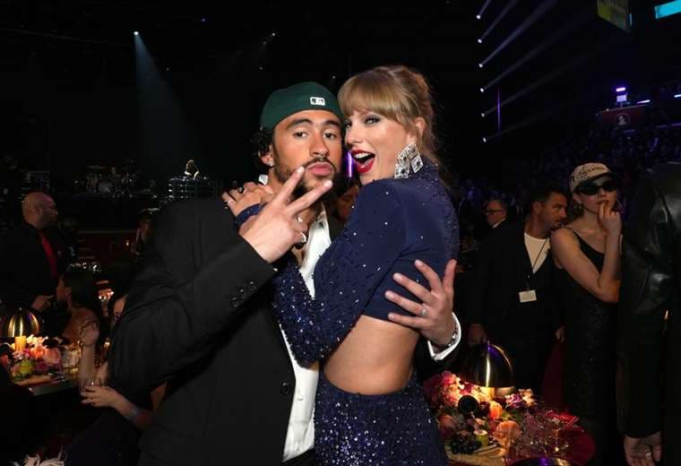 Taylor Swif fue una de las protagonistas de los Grammy por sus imágenes bailando reggaeton