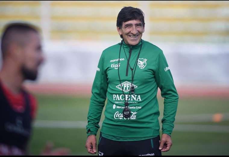 Gustavo Costas, DT de la selección boliviana.