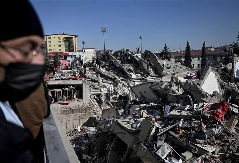 Edificios colapsados en Kaharamanmaras, Turquía/Foto: AFP
