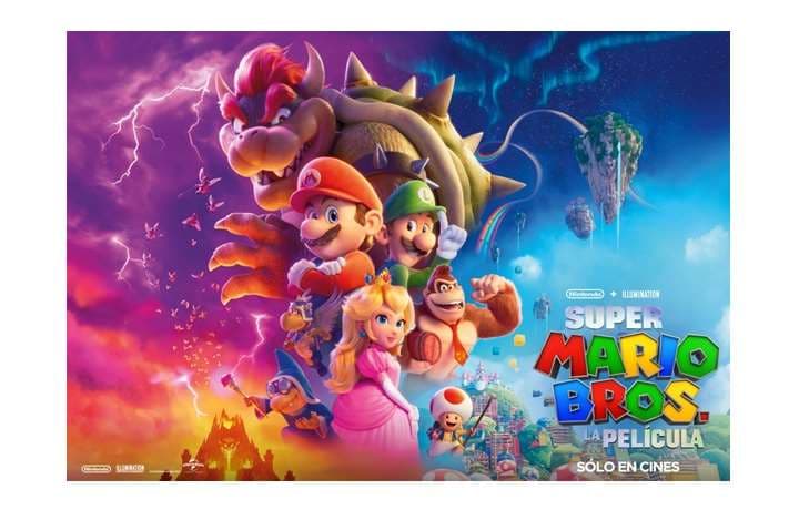  ¡Super Mario Bros. la película llega a las salas de cine el 5 de abril!