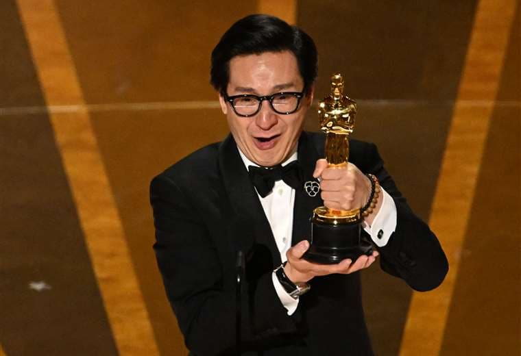 Ke Hui Quan obtuvo la estatuila a Mejor Actor de Reparto a los 51 años /AFP