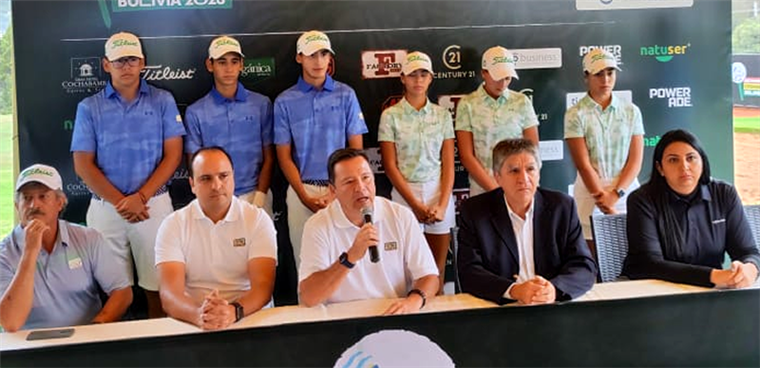 Bolivia recibirá el torneo juvenil de golf más importante de Sudamérica