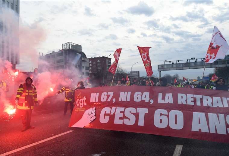 Protestas en Francia /Foto: AFP