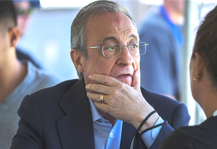 Florentino Pérez, presidente del Real Madrid. Foto. Internet 