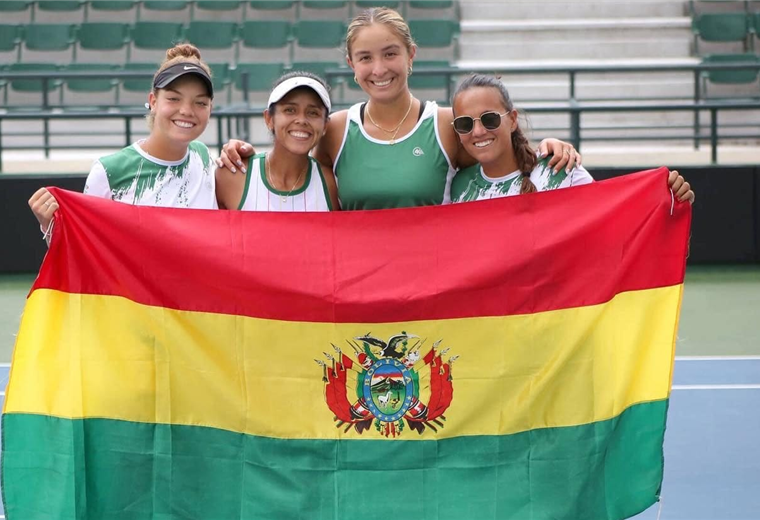 Bolivia con equipo definido para el torneo de tenis femenino más importante del continente 