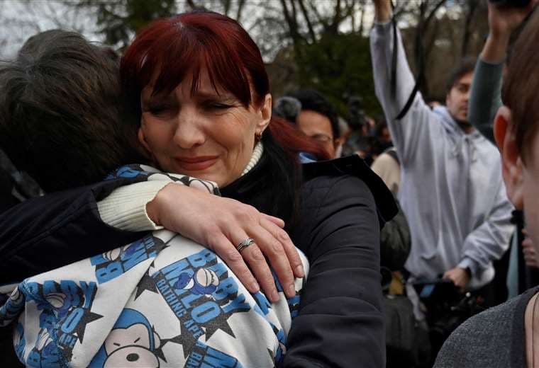 Niños ucranianos "deportados" de Rusia/Foto: AFP