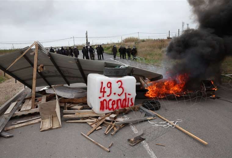  Protestas en Francia/ AFP