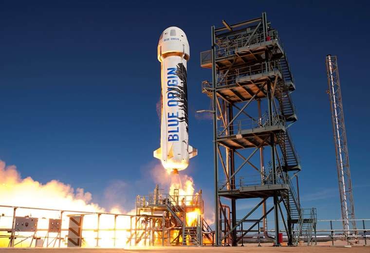 Cohete New Shepard de Blue Origin / Foto: Blue Origin