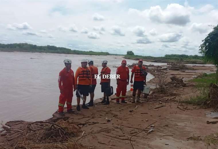 Cuarto día: bomberos continúan en búsqueda de Paúl Franco que desapareció en el río Piraí; el 2023 registra 15 personas ahogadas