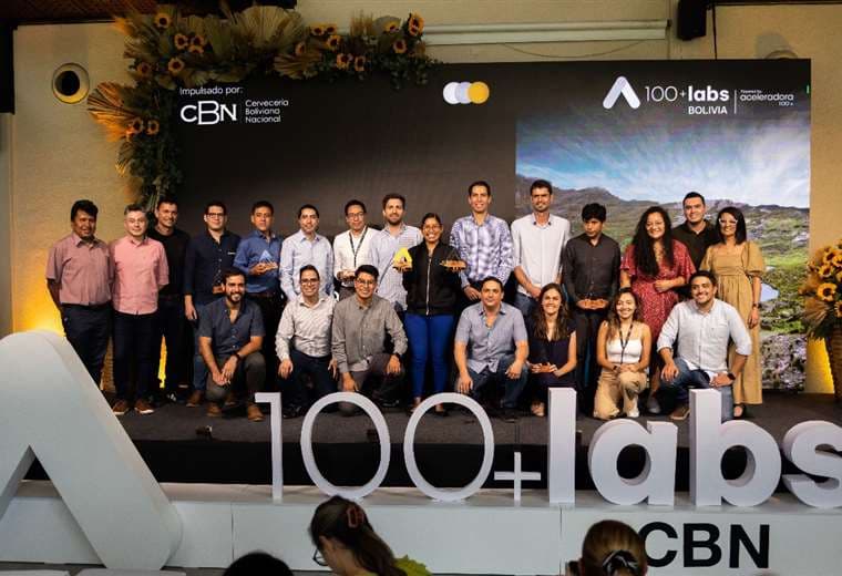 CBN presentó hoy a los seis finalistas de la segunda 
versión del programa Aceleradora 100+ Labs Bolivia