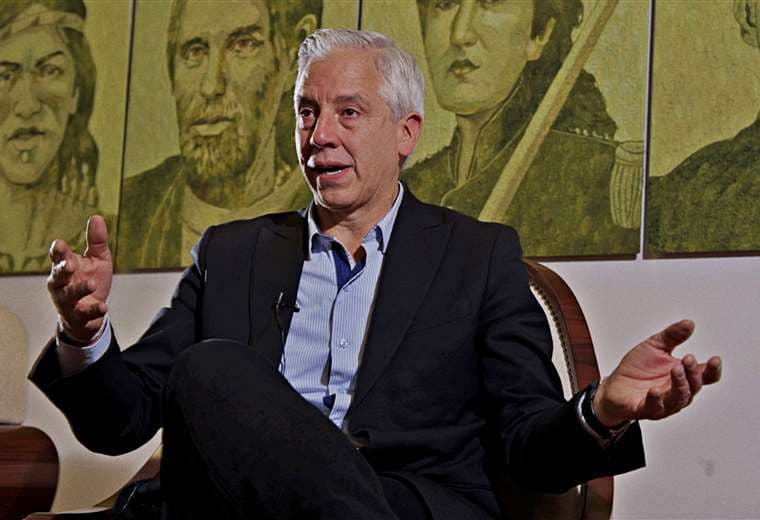 El exvicepresidente Álvaro García Linera