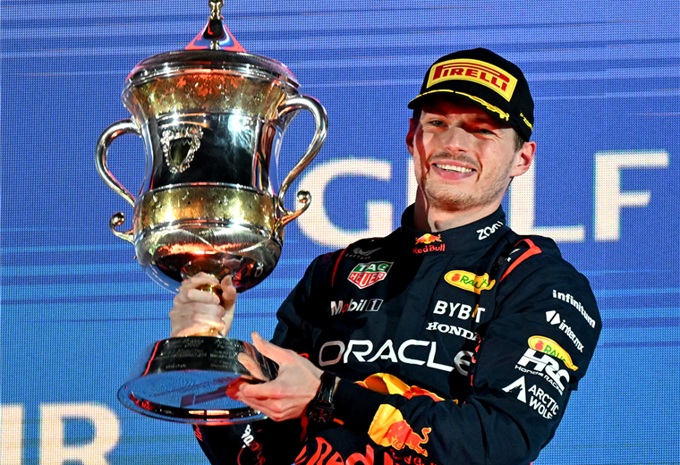 Verstappen comenzó ganando en 2023. Foto. AFP 
