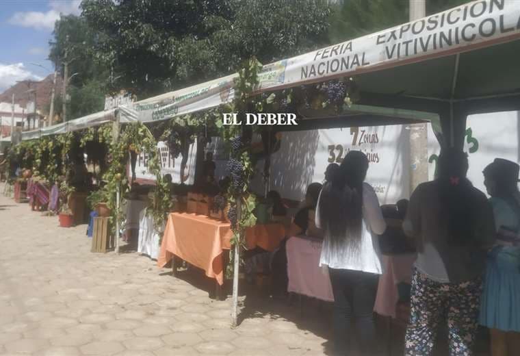 Feria Nacional Vitivinícola (Fenavit) en Camarga, Chuquisaca / Foto: David Maygua