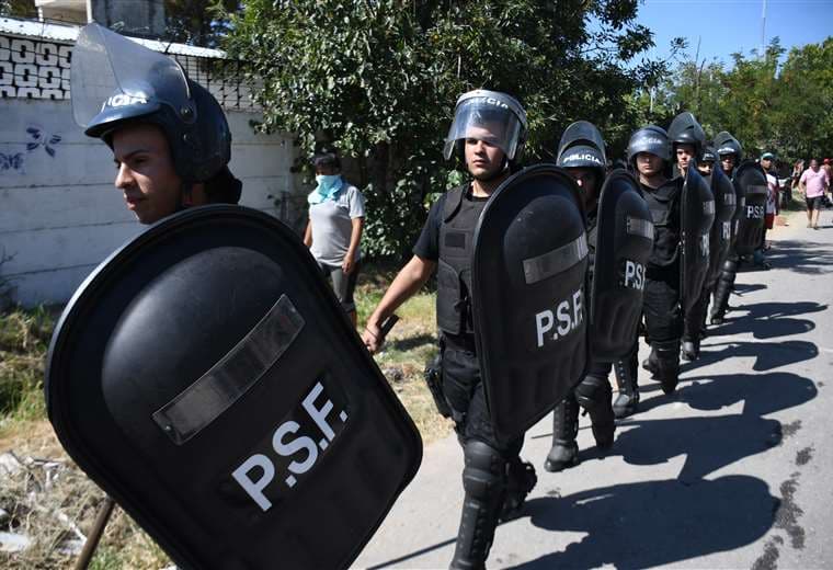 Más efectivos llegarán a Rosario /Foto: AFP