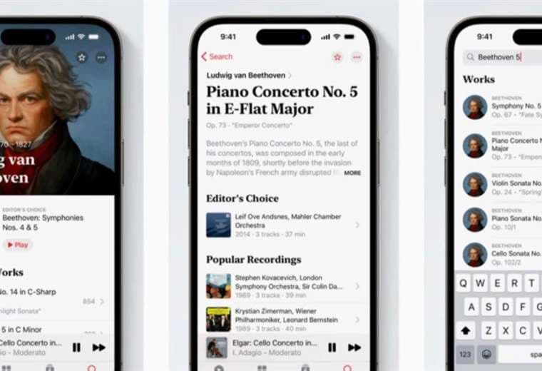 Apple anuncia una aplicación exclusivamente para la música clásica