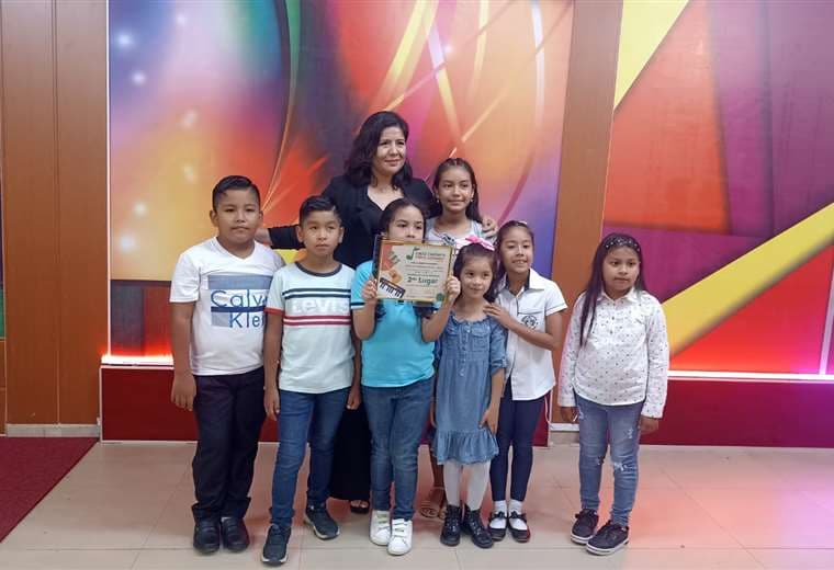 Niños de Montero ganaron como “Mejor coro de voces infantiles” en un certamen internacional en Chile