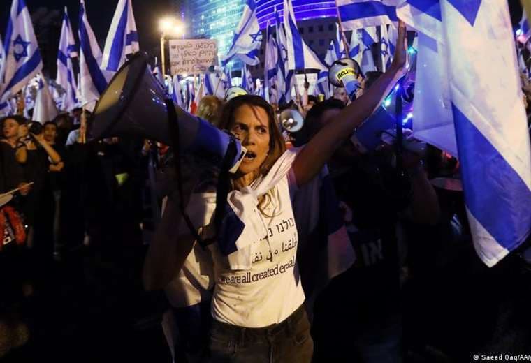 Israel protagoniza nuevo sábado de protesta contra el gobierno de Netanyahu