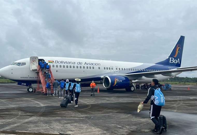El vuelo de BoA el 9 de agosto de 2022 en Chimoré