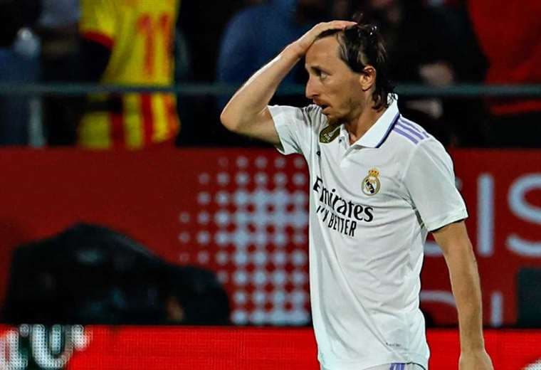 Modric, lesionado duda para la final de Copa y semifinales de Champions