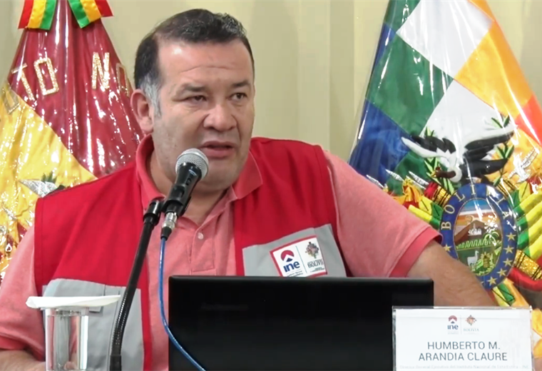 Humberto Arandia, director del INE, ofreció una conferencia de prensa