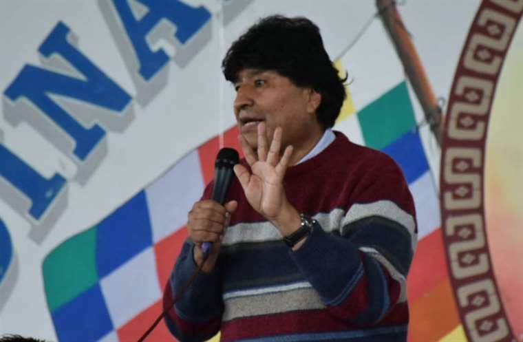 El expresidente Evo Morales. Foto de archivo: @evoespueblo.