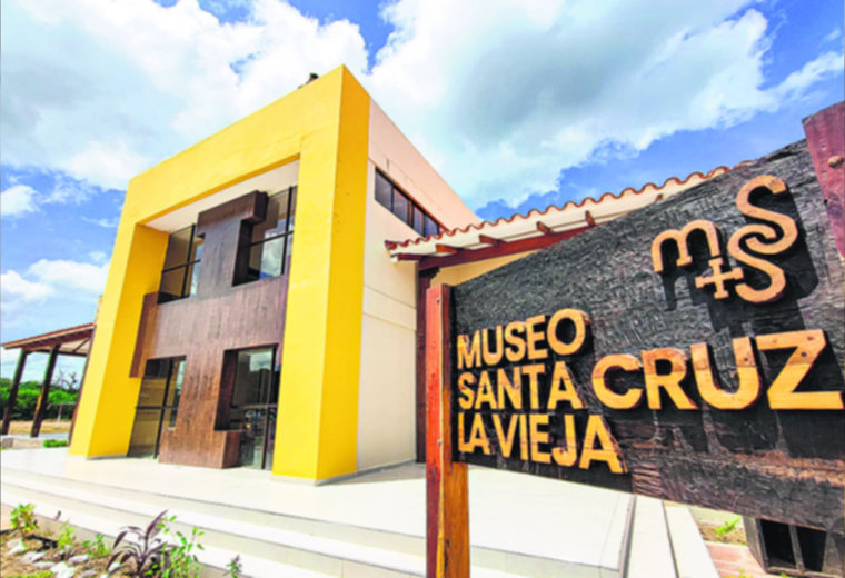 El frontis del Museo Santa Cruz La Vieja en San José de Chiquitos / Foto: Cepad