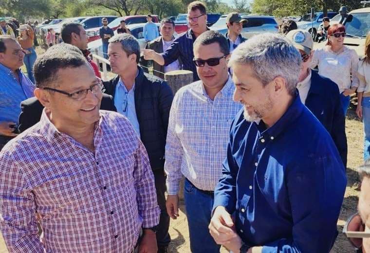 Presidente del Paraguay destaca presencia de Tarija en feria productiva