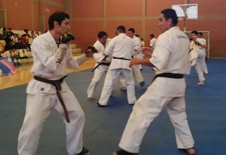 Los mejores karatekas de Sudamérica se citan en Cochabamba. Foto: Feboka