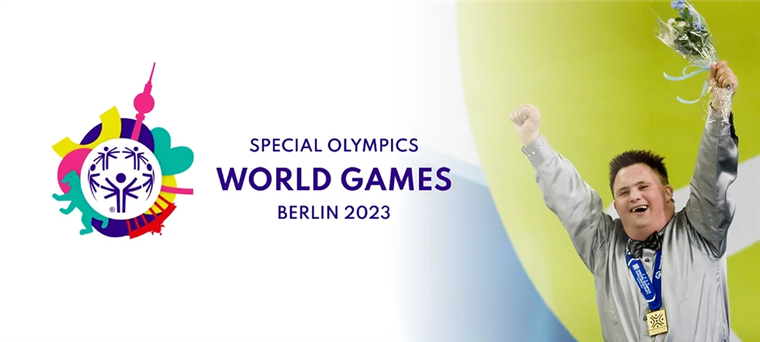 Logo de los Juegos Mundiales de Olimpiadas Especiales Berlín 2023.
