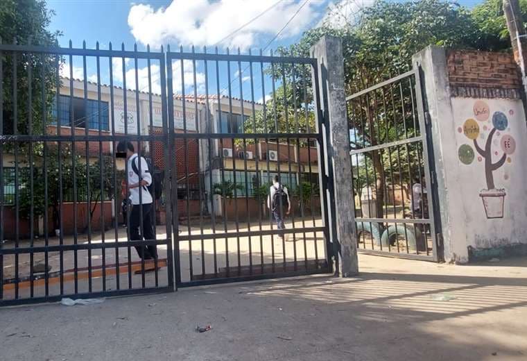 Uno de los tres colegios en donde encontraron droga/Foto Ipa Ibáñez