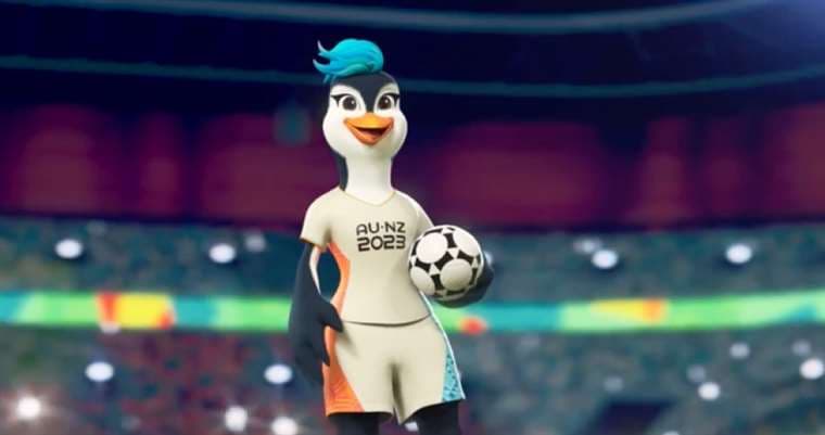 El pingüino Tazuni es la mascota oficial del Mundial. Foto: Internet