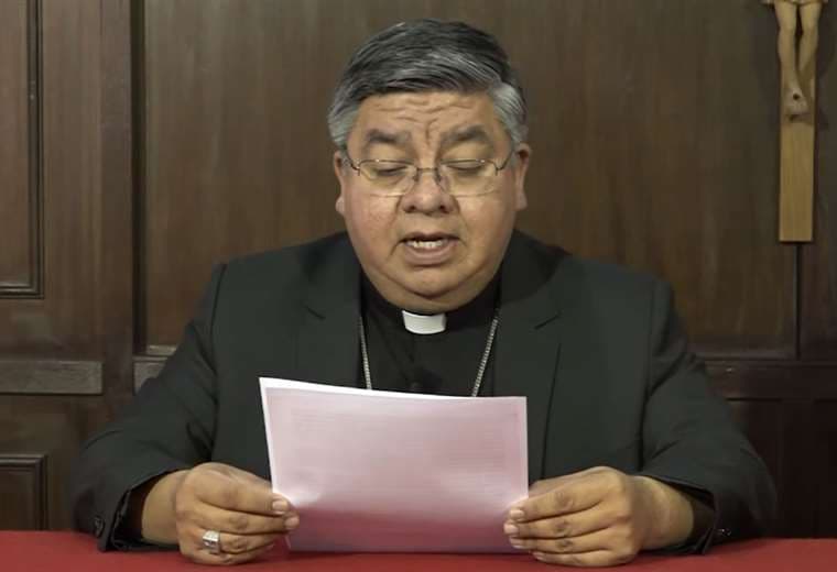 Giovani Arana, secretario general de la Conferencia Episcopal de Bolivia 