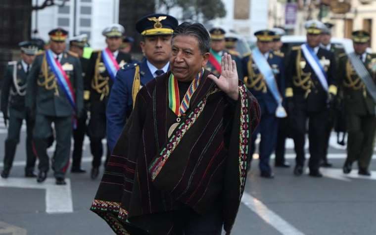 El vicepresidente David Choquehuanca. Foto: Vicepresidencia. 