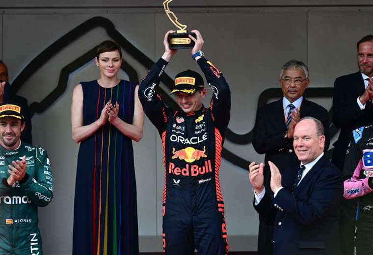 Max Verstappen se impuso en el Gran Premio de Mónaco de F1