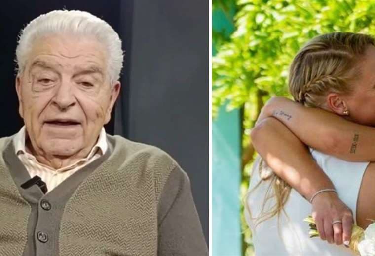 Don Francisco reacciona a la boda de su nieta con otra mujer