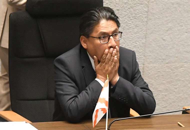 Iván Lima, ministro de Justicia. Foto. APG 