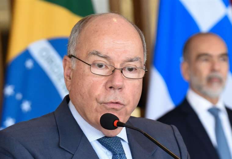 El ministro Mauro Vieira. Foto de archivo: @Itamaraty_ES.