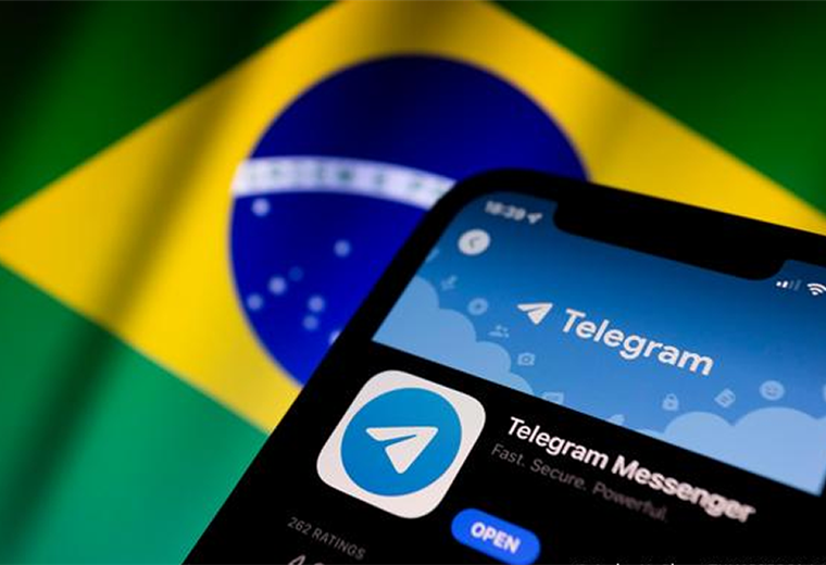 Telegram advierte de "ataque a la democracia" por ley contra desinformación en Brasil