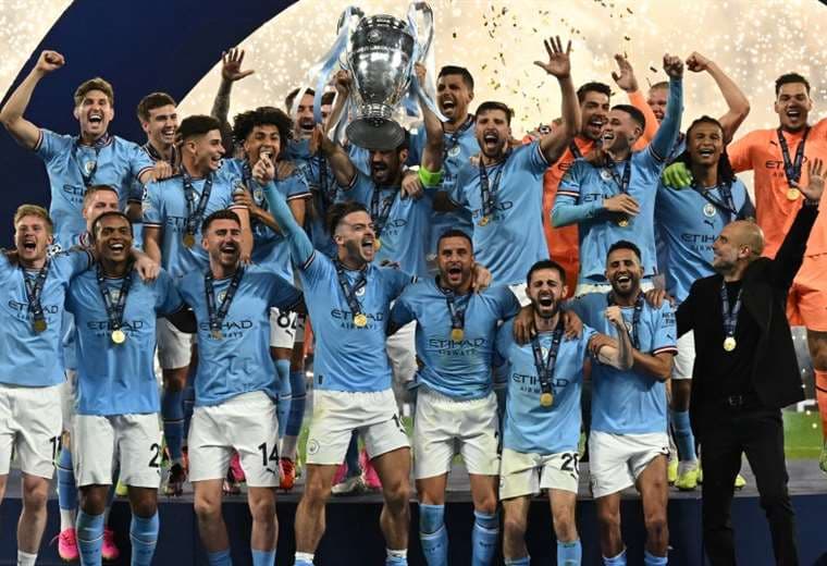 Por primera vez en su historia el Manchester City es campeón de la Champions