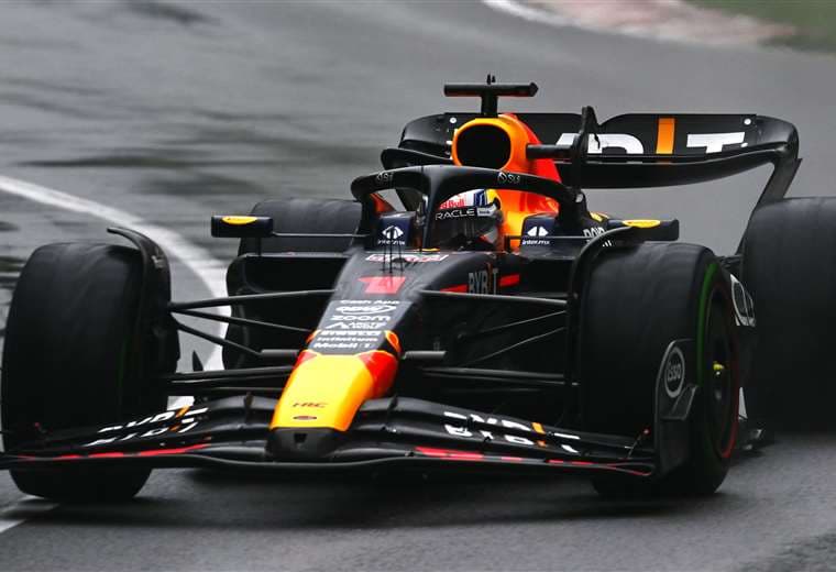 Verstappen domina bajo la lluvia el último ensayo del Gran Premio de Canadá de F1