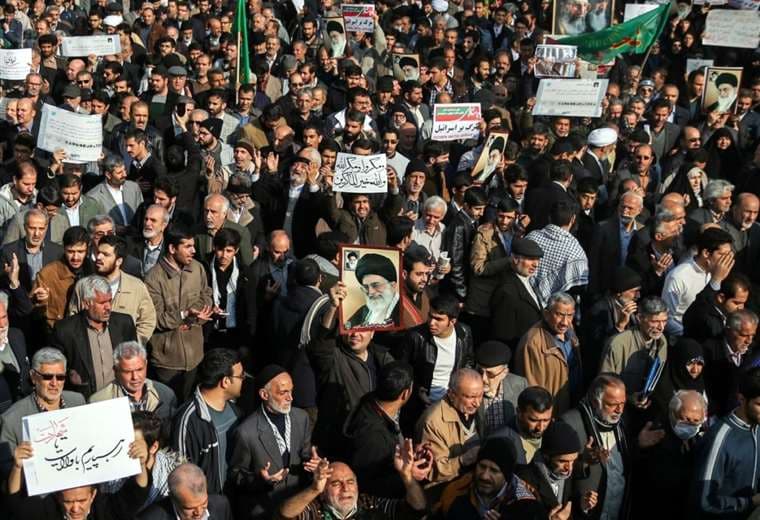 Las manifestaciones contra el régimen de Irán son recurrentes. Archivo